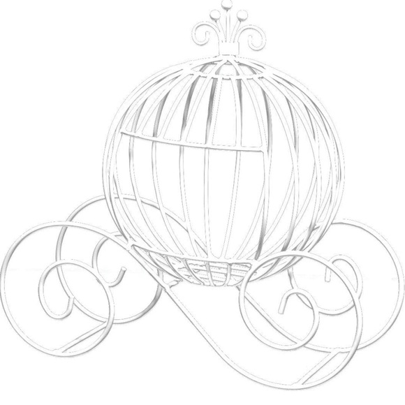 Cinderella Trolley Wedding Decoration - Picture 2 of 3